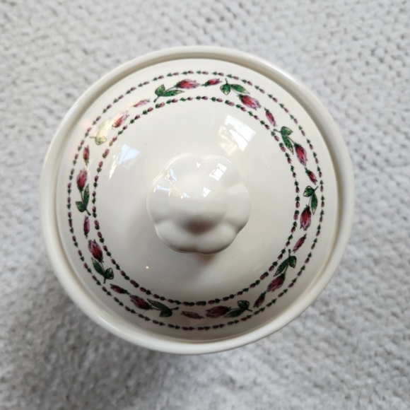 Magnolia Home Kitchen Cream Floral Canister - Picture 7 of 11